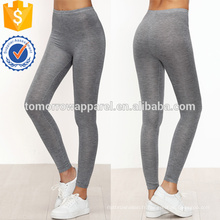 Jambières occasionnelles maigres gris OEM / ODM Fabrication en gros de mode femmes vêtements (TA7030L)